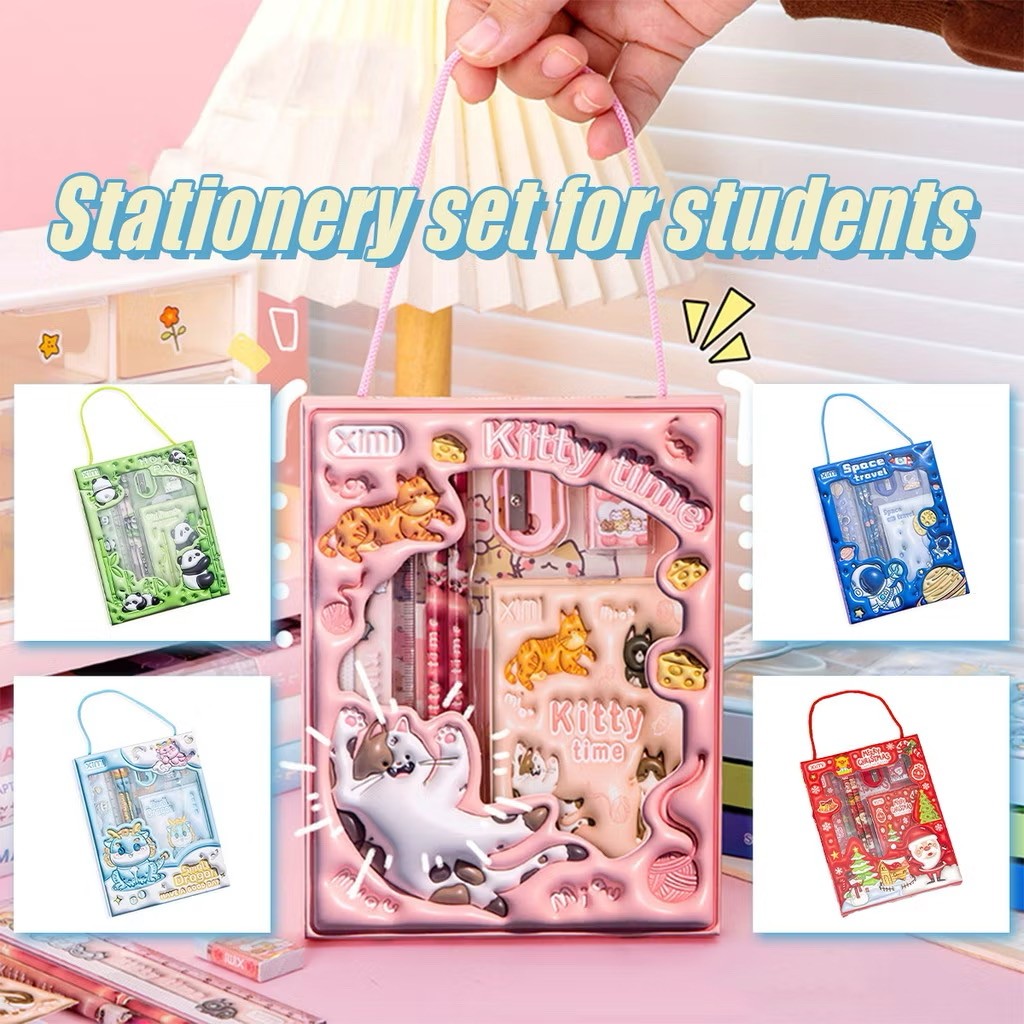 

Pensil Set Kotak 6 Pcs Alat Tulis Sekolah Anak Berkarakter Lucu - Perlengkapan Belajar Terbaik untuk Tahun Ajaran Baru