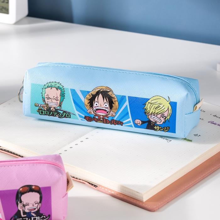 

Deli One Piece School Pencil Case / Tempat Pensil Karakter One Piece Lucu Bahan Kulit Sintesis Muat Banyak EH912 - ASST