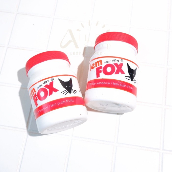 

Lem FOX White Glue PVAc Putih 150 Gram