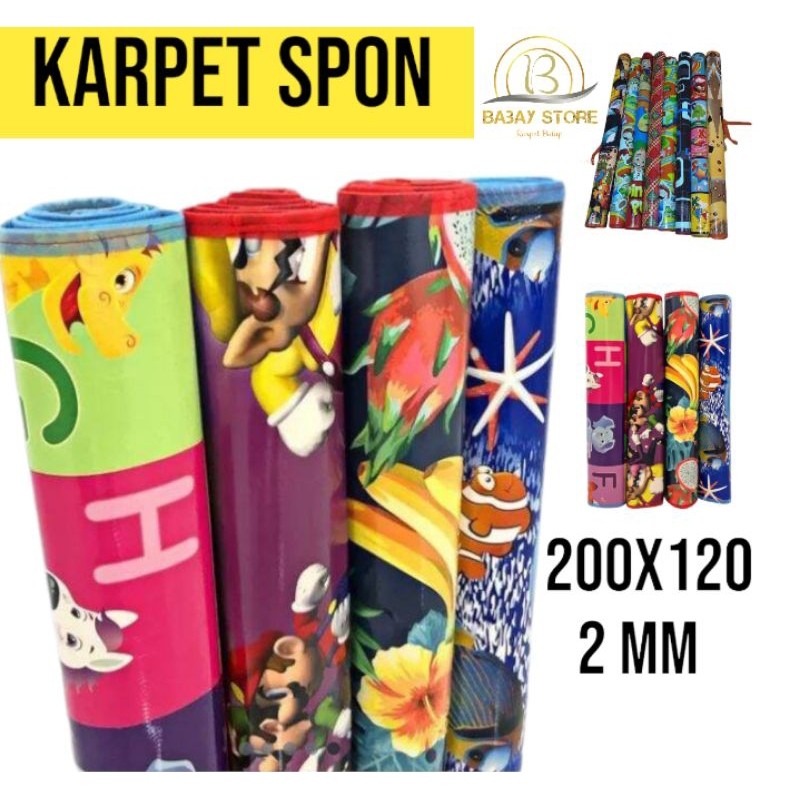 Karpet Lantai 200x120|Karpet Spon|Karpet Termurah