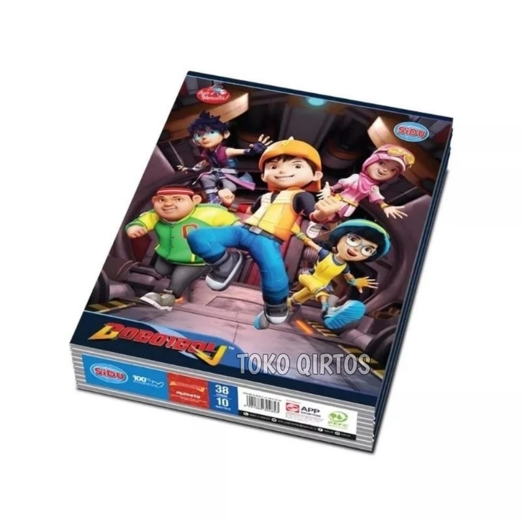 

BUKU TULIS SIDU 38 LEMBAR 1PAK ISI 10 BUKU untuk sekolah anak TOKO QIRTOS