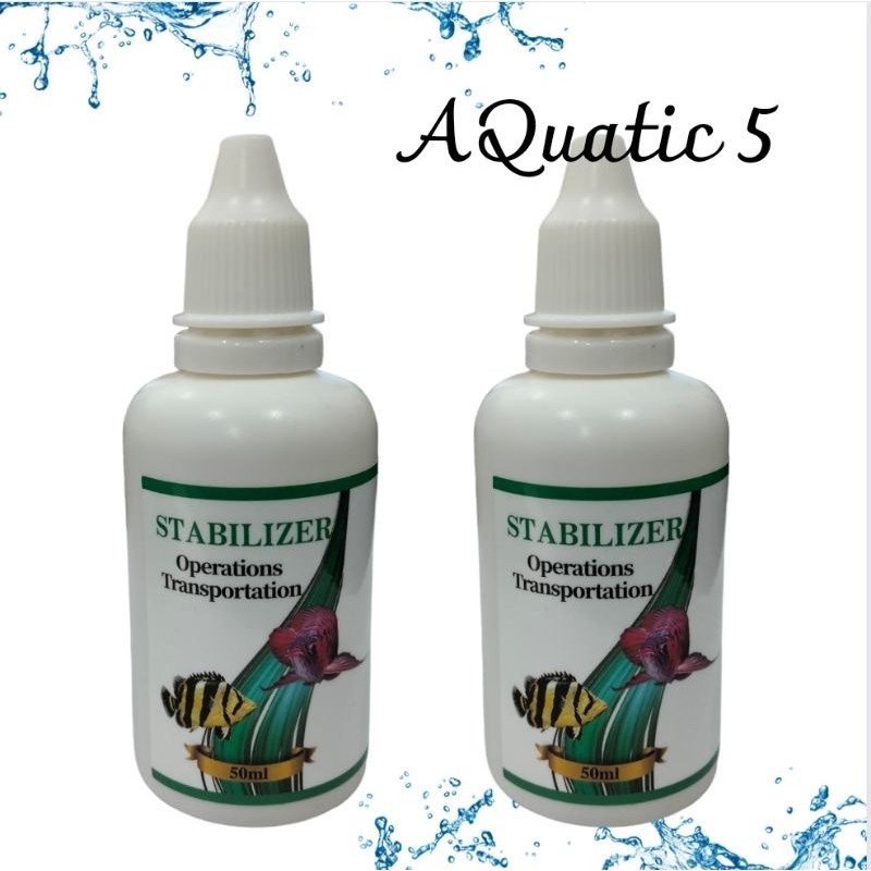 SUPERVITAL STABILIZER OPERATIONS TRANSPORTASION OBAT BIUS IKAN 50ML