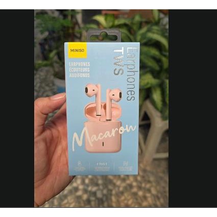 Miniso TWS Earphones S88/Miniso Headset Wireless (Pink)