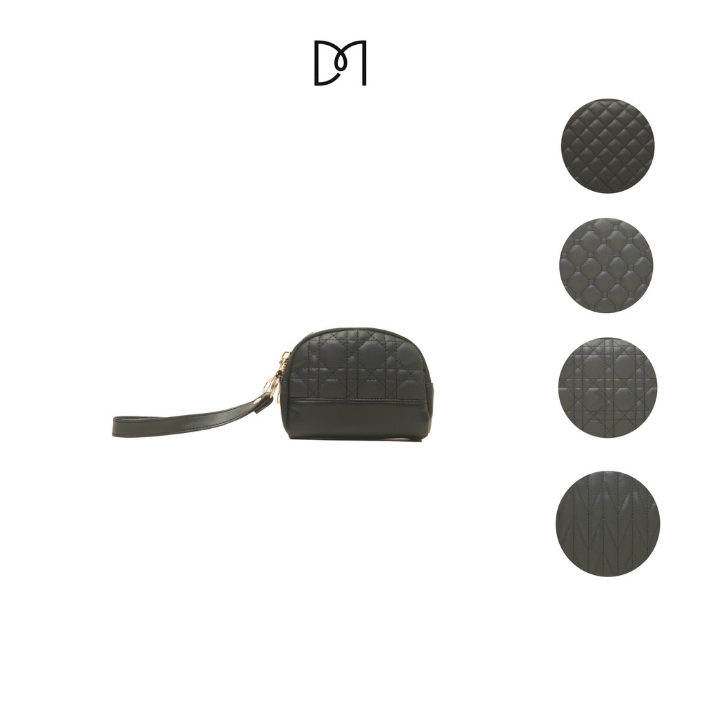 DESAMARE CELIA BORDIR – Dompet Mini Wanita 2 Resleting | Kecil, Rapi, Stylish Kartu