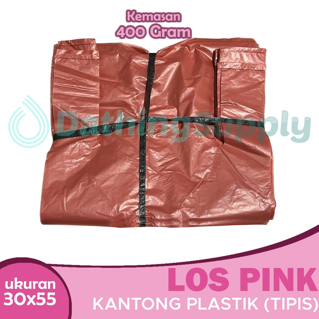 

Kantong Plastik Loss Pink Ukuran 400 Gram