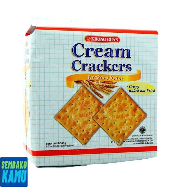 

Khongguan Cream Crackers Mtlz 300 gr