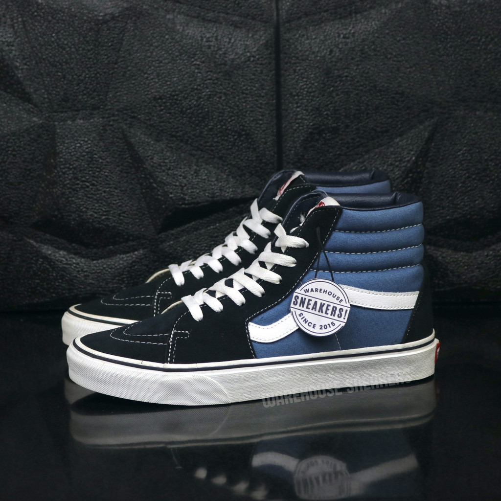 Sk8 Tinggi Biru Navy Kasual Sk8 High Navy Casual Casual Free Sticker