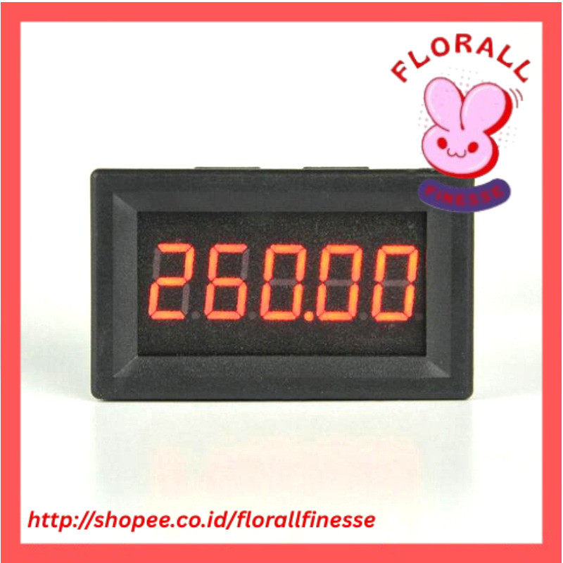 5Bit DC Voltmeter High Precision LED Digital Voltmeter 0-200V 100V 50V 33V 10V Voltage Volt Panel Me