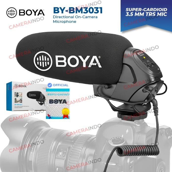 Mic Boya BY BM3031 SUPER-CARDIOID SHOTGUN MIC KAMERA DSLR MIRRORLESS