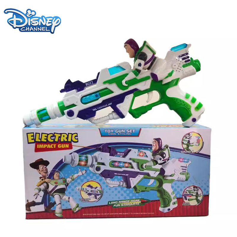 Disney Toy Story Buzz Lightyear Toy Gun Pixar Kawaii Buzz Lightyear Doll Action Figure Toy Birthday 