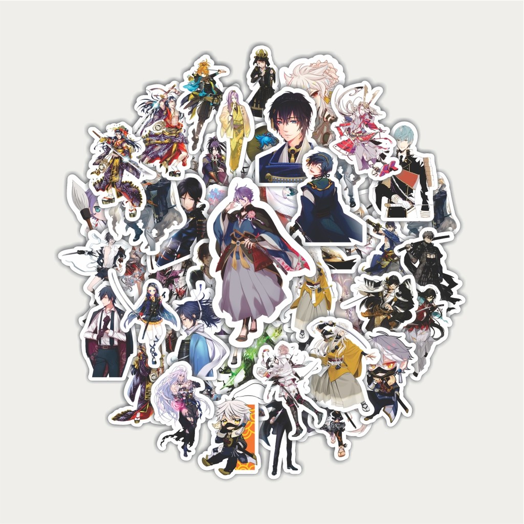

Sticker Pack Stiker Game Series Touken Ranbu Karakter V3 | Sticker TUMBLR | Stiker LAPTOP KOPER HELM
