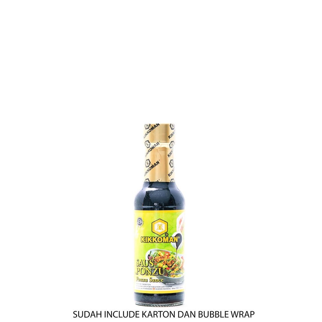 

PROMO! Kikkoman Ponzu Sauce HALAL 150 ML ( Saus Dipping Shabu2)