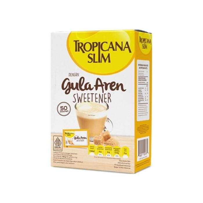 

Tropicana Slim Sweetener With Gula Aren Pemanis ( 50 Sachets )
