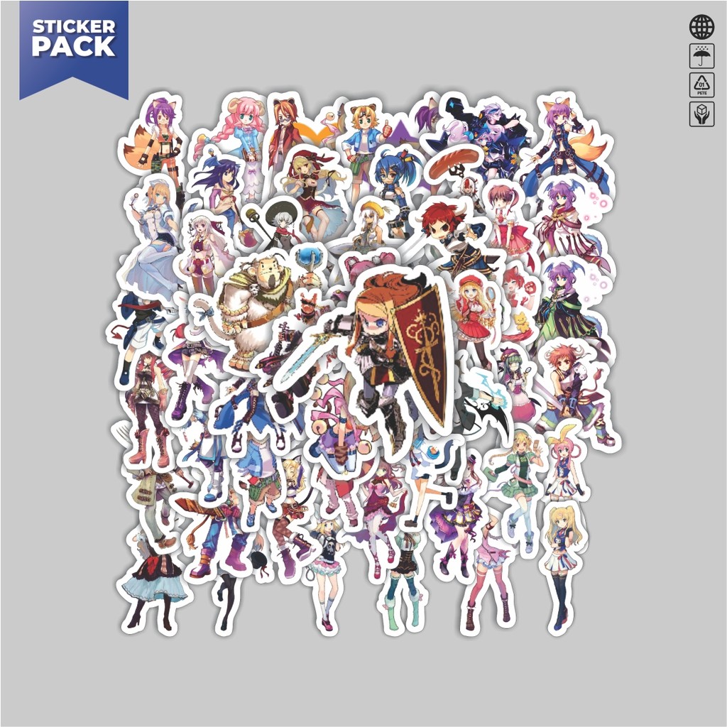 

[100PCS]Stiker Pack Stiker Game Series Trickster Karakter Mix 1 Aesthetic Vinyl Anti Air Dekorasi Sticker Laptop Buku Journal Koper Helm Casing HP Gitar Helm Skateboard