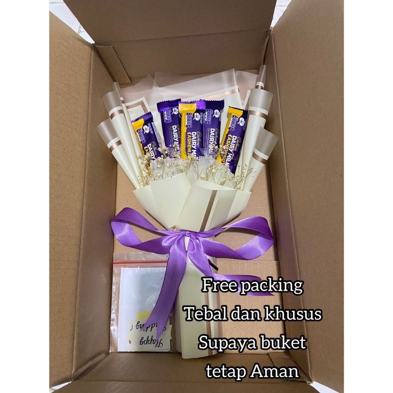 

Buket Cokelat silverqueen || buket bunga || buket mawar || buket snack // silverqueen