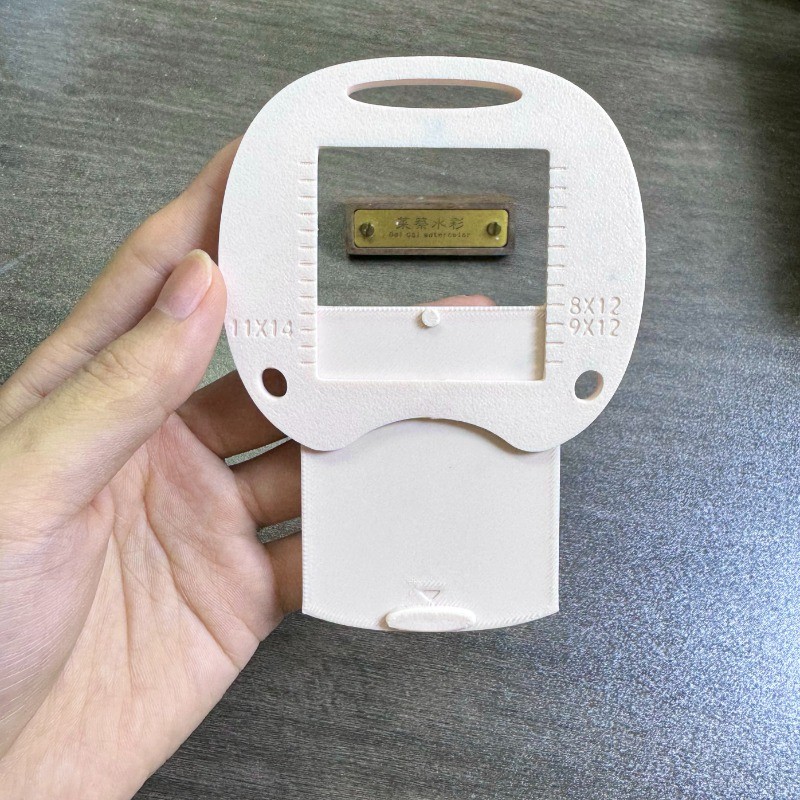 

Wide/narrow Edge Palette Outdoor Sketch/shoot Photo Viewfinder Art Supplies/Creative Coloured Drawing/ Watercolor Painting Tools