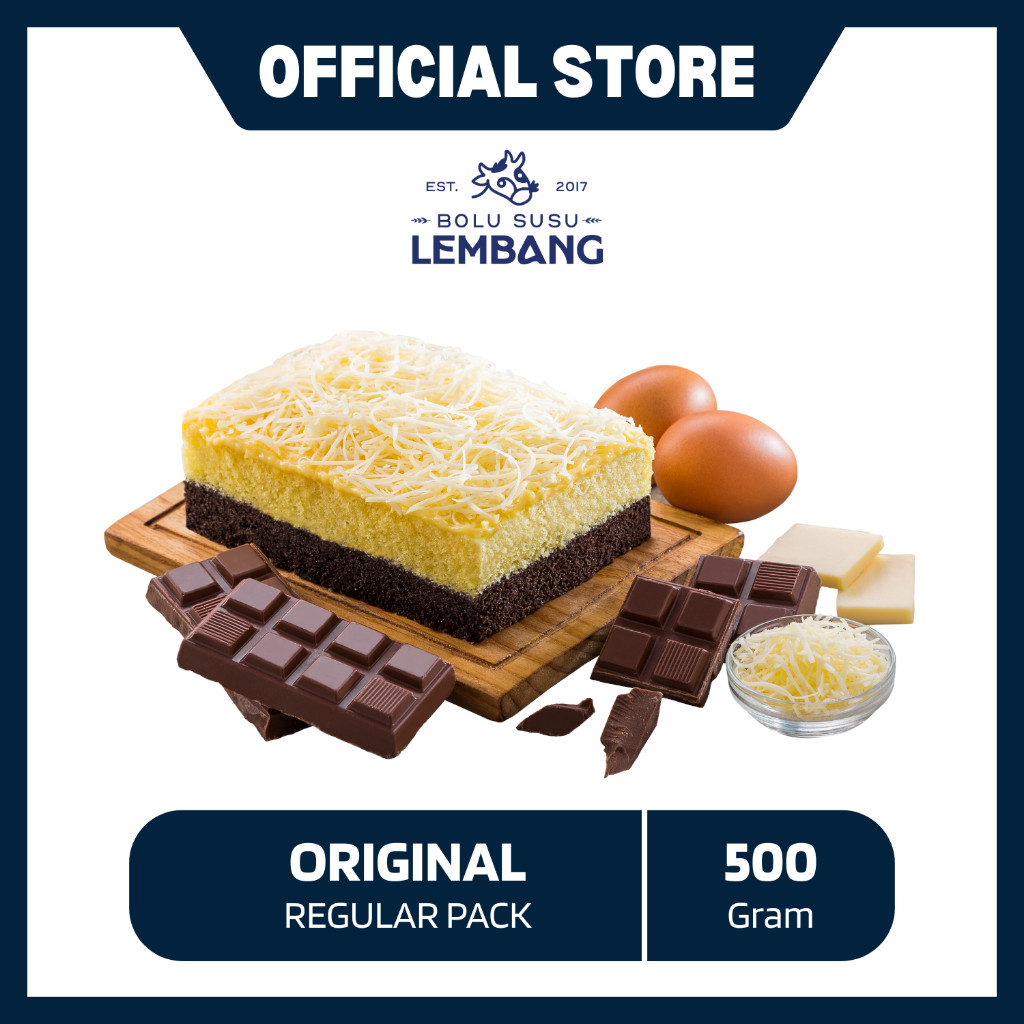 

Bolu Susu Lembang Original - Reguler Pack (550gr)