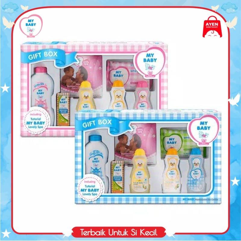 MY BABY - GIFT BOX / Paket Hadiah Perlengkapan Bayi Baru Lahir - Perlengkapan Bayi