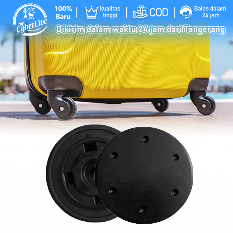 1 Set Roda Koper Double Wheel Full Set Roda Koper Pengganti 360 Bahan Tpe Roda Koper Pengganti Roda 