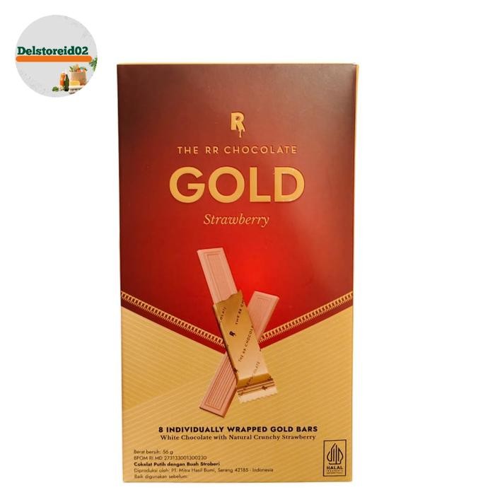 

The rr chocolate gold strawberry 56 gram