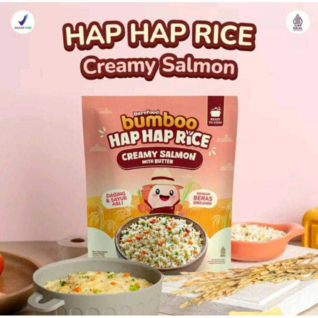 

BUMBOO - HAP-HAP CREAMY SALMON WITH BUTTER 180 GR
