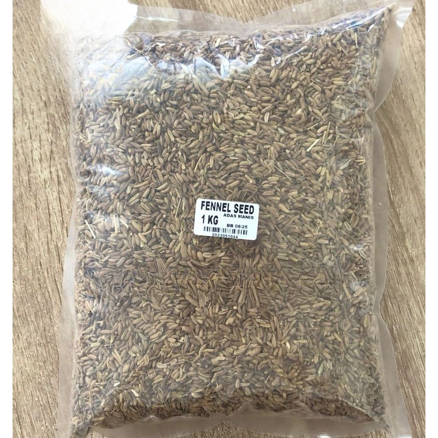Biji Adas Manis 1 kg / Fennel Seed 1 kg / Adas Butir / Adas Utuh