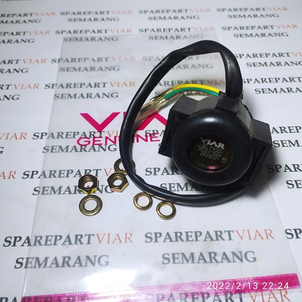 BENDIK VIAR KARYA sparepart viar semarang bendig magnetik starter viar roda 3 original terlaris