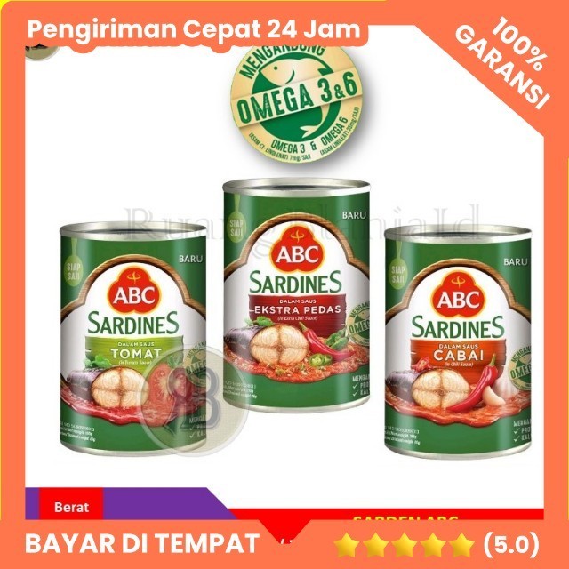

ABC Sardines 155gr - Sarden