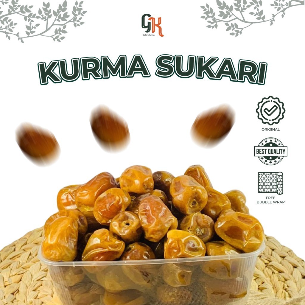 

Kurma Sukari / Kurma Basah Premium / Kurma Raja Sukari Al Qassim