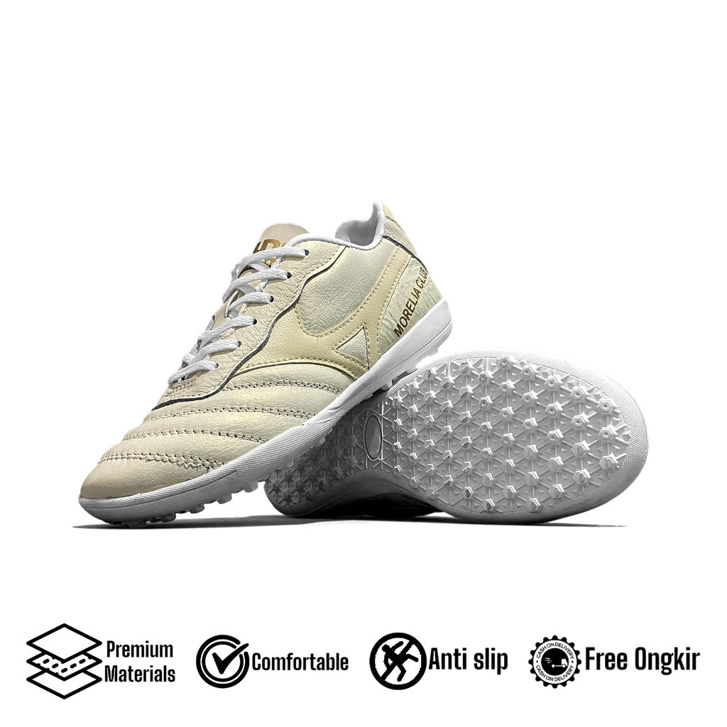 df54rg Sepatu Mizuno Sepatu Futsal Kulit Sepatu Futsal Pria Indoor Outsole Turf/Gerigi