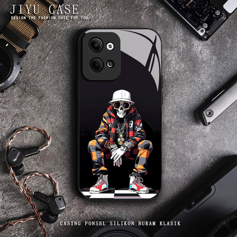 Soft Case glossy kaca for vivo s1 v15 v19 v20 v21 v21e v23 v25 v27 v29 v17 pro android casing hp y02