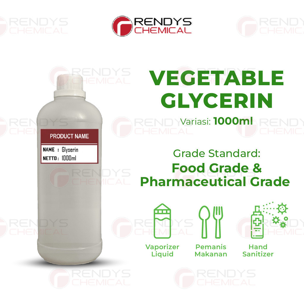 BZ Vegetable Glycerin / VG / Gliserin Nabati / Gliserol - 1 Kg