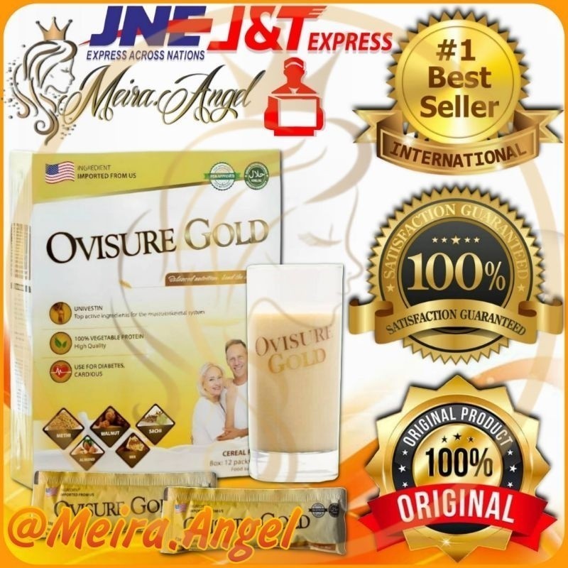 

OVISURE GOLD Susu Original Asli USA Atasi Tulang Dan Nyeri Sendi BPOM