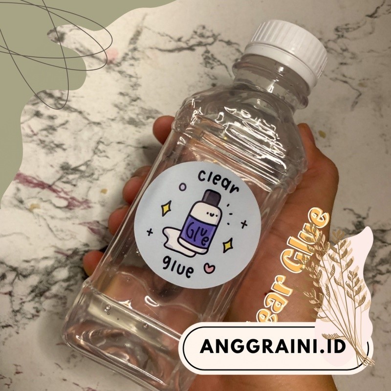 

CLEAR GLUE 250 ML BY SLIME BINTARO || LEM BENING 250 ML AGG