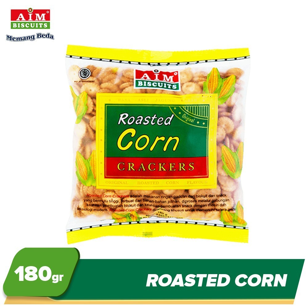 

AIM Roasted Corn 180g / Biskuit AIM Corn 180g
