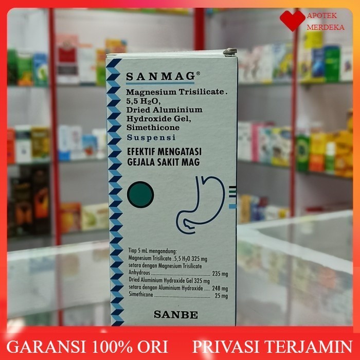 SANMAG SUSPEN SYRUP