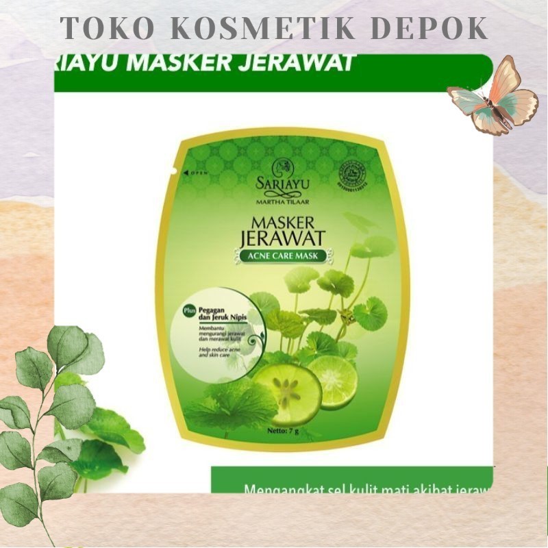 Masker Jerawat Sachet sariayu | MASKER ACNE SARIAYU