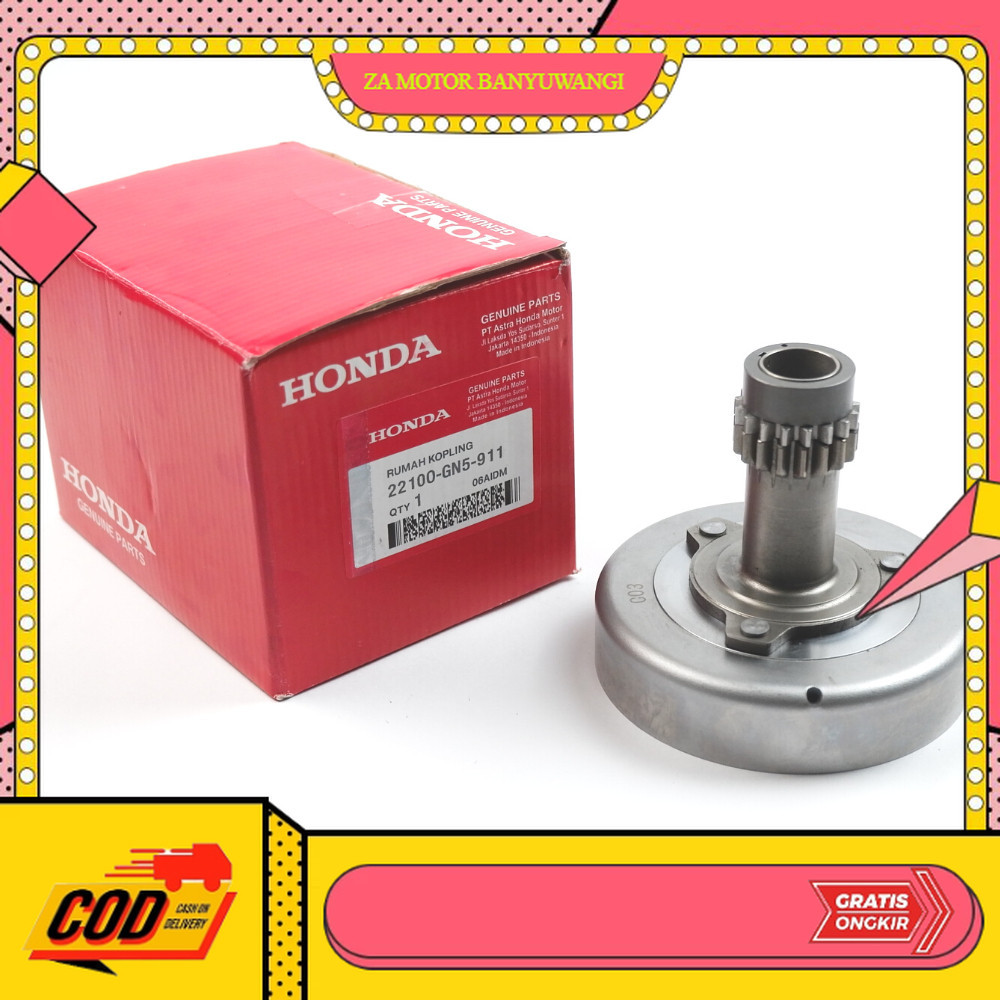 Rumah Kampas Ganda Grand Ori / Kopling Mangkok GN5 Honda Grand Supra X Astrea Prima