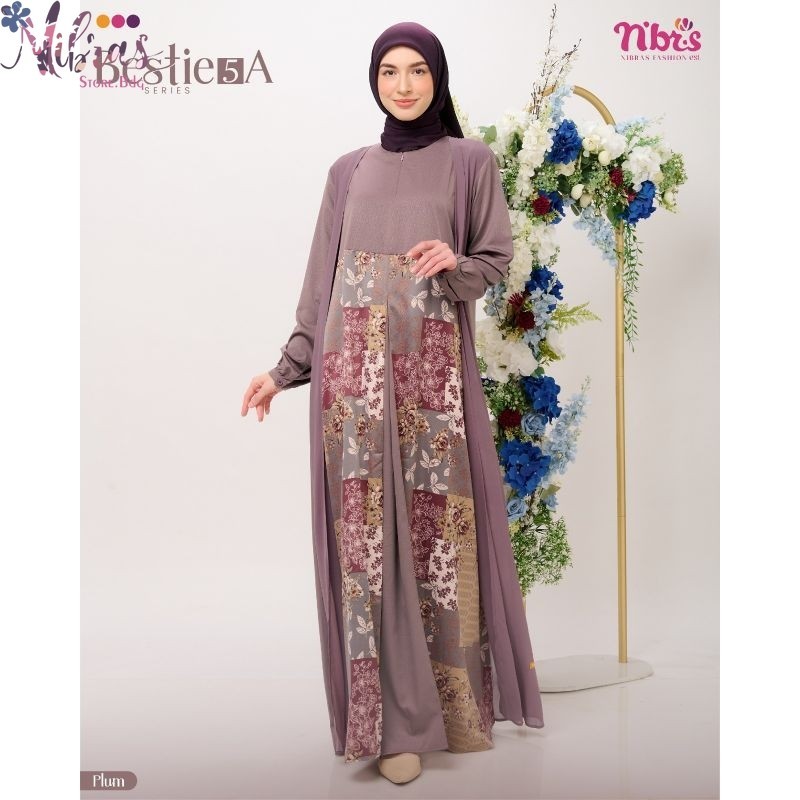 Nibrasstorebdg Nibras Gamis Terbaru Bestie 5/Gamis Bestie Nibras Original