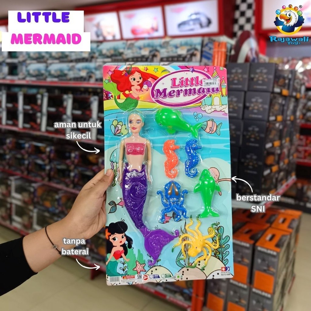 MAINAN ANAK LITTLE MERMAID IM-2153/MAINAN ANAK MERMAID