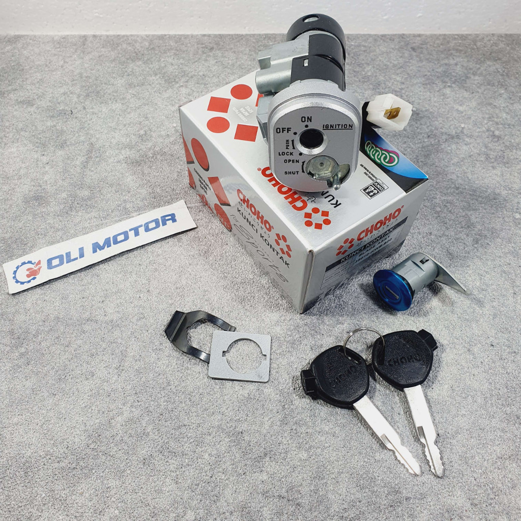 Kunci Kontak Assy Set Kunci Jok Motor Blade CHOHO