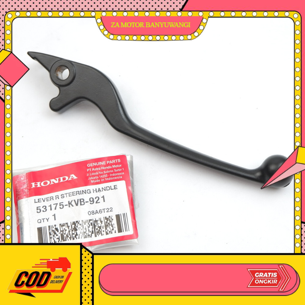 handel rem vario 110 karbu ori - Handle Rem Kanan KVB Honda Vario 110 karbu - Vario 110 CW 53175-KVB