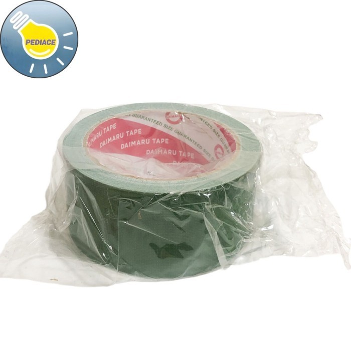 

Lakban Kain Hijau DAIMARU 48mm x 12m Cloth Tape 1 Roll