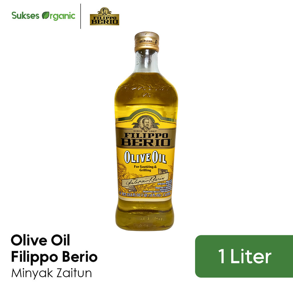

Filippo Berio Pure Olive Oil 1 Liter / Minyak Zaitun Murni Filipo Berio
