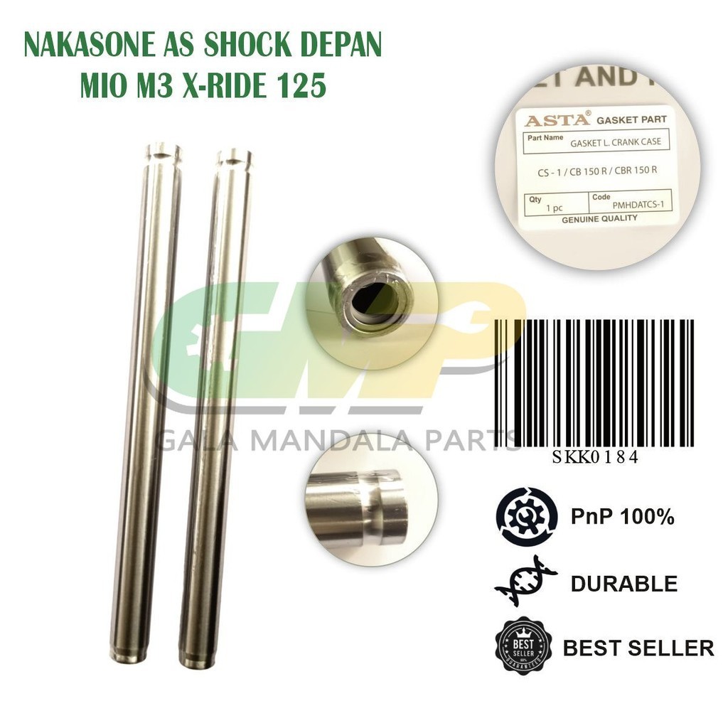 Nakasone As Shock Depan Mio M3125 X-Ride125 Pipa Garpu ShockBreaker