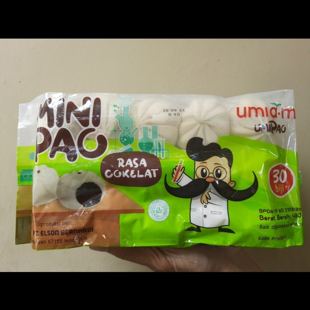 

Umiami Mini Pao Coklat 480gr isi 30 Pcs Bakpao Frozen