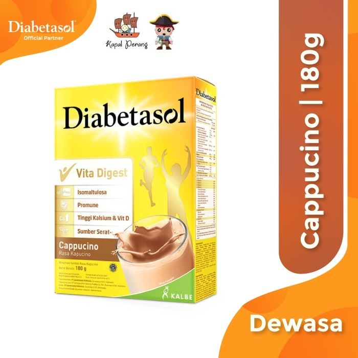 

Diabetasol Cappucino 170 gram