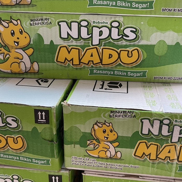 

Nipis Madu Cup / 1 Dus / 24 Pcs