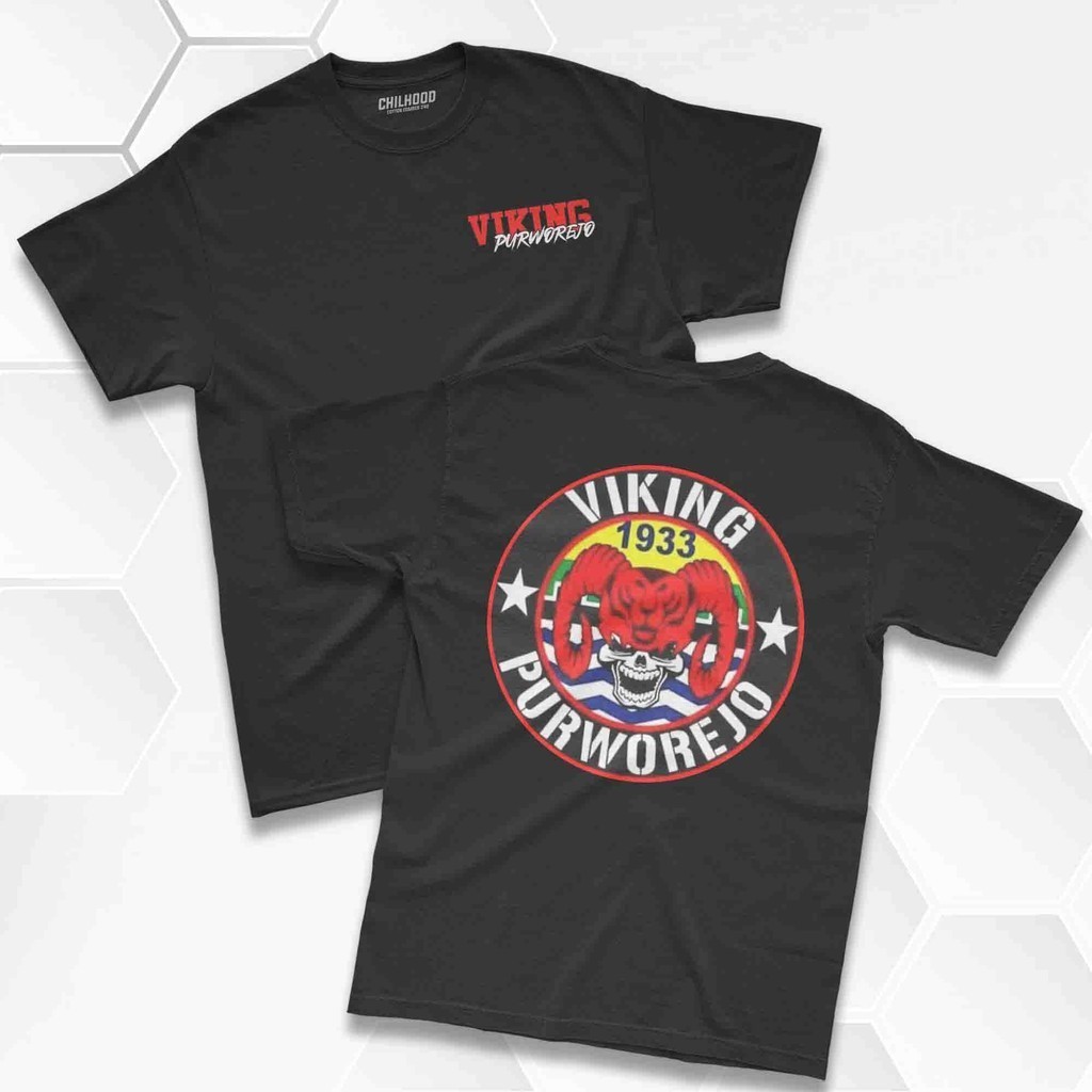 Kaos Viking Persib Terbaru 2022 Viking Purworejo - Kaos / Tshirt Bobotoh Persib Bandung- Kaos Boboto