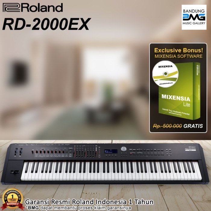 Roland RD 2000 EX Digital Stage Piano - Keyboard / RD2000EX / RD 2000EX / RD2000 EX Garansi Resmi